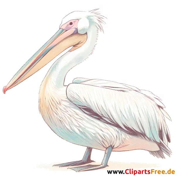 Pelikan Clipart - Bilder zum Thema Vögel