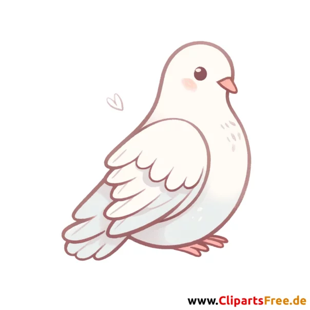 Taube Clip Art - Bilder mit Vögeln