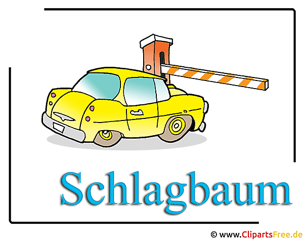 Schlagbaum Clipart free Logistik Schlagbaum Clipart free Logistik