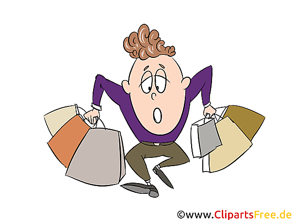 Viel Gepäck im Urlaub Clipart, Bild, Grafik