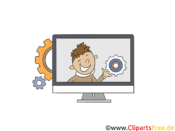Clipart Technik, IT-Technologie