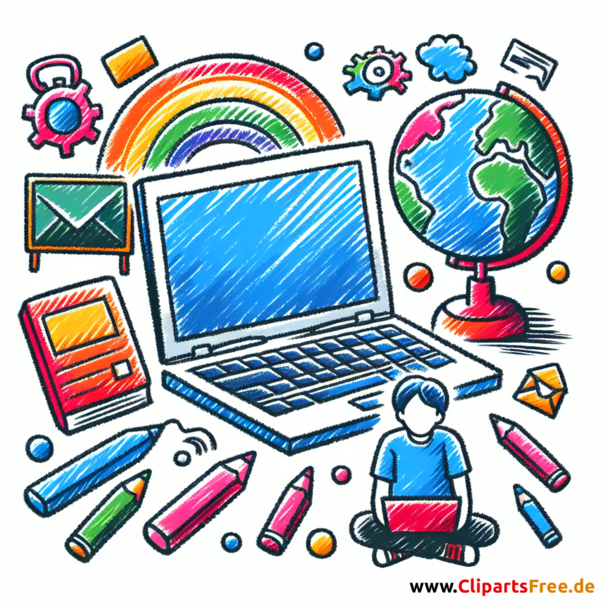 Internetsurfen Clipart