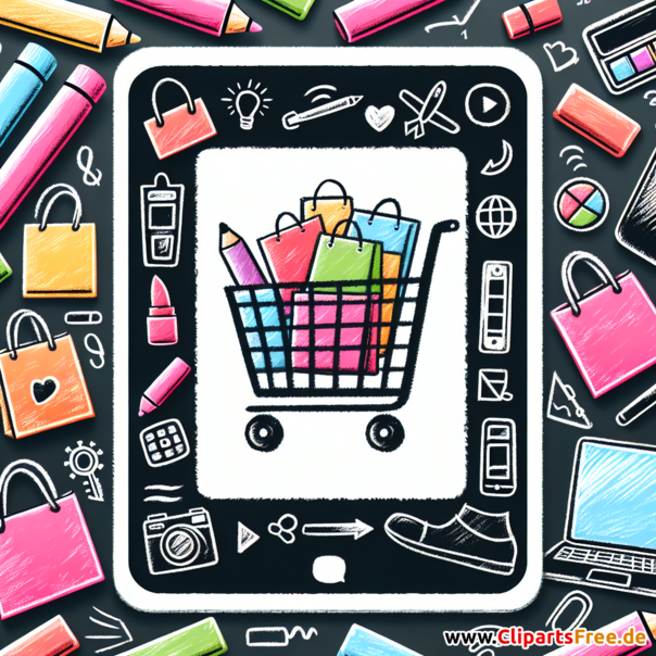 Kaufen online Clipart