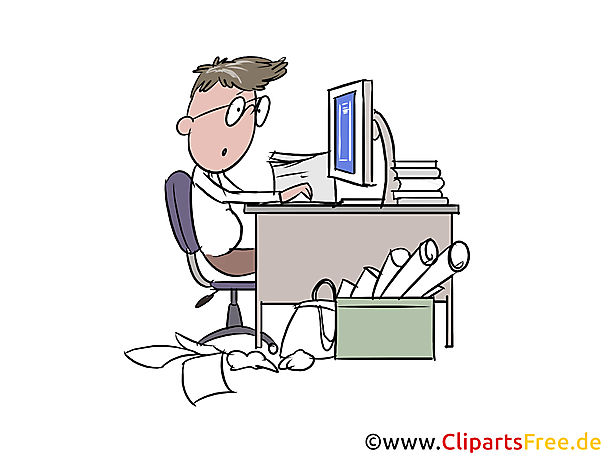 Projektleiter Clipart, Bild, Illustration