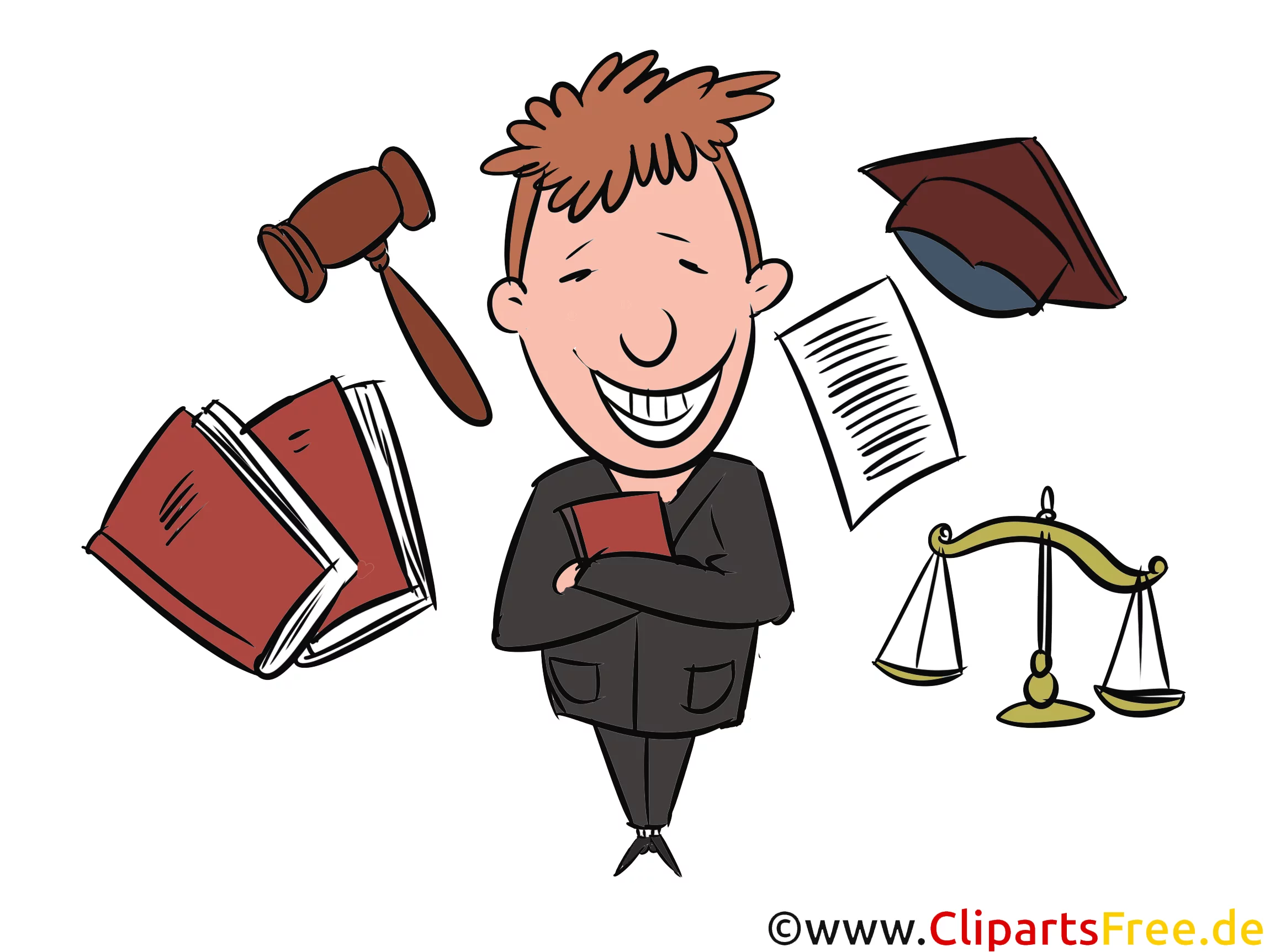 Advokat Clipart, Verteidiger Illustration,  Recht Bilder