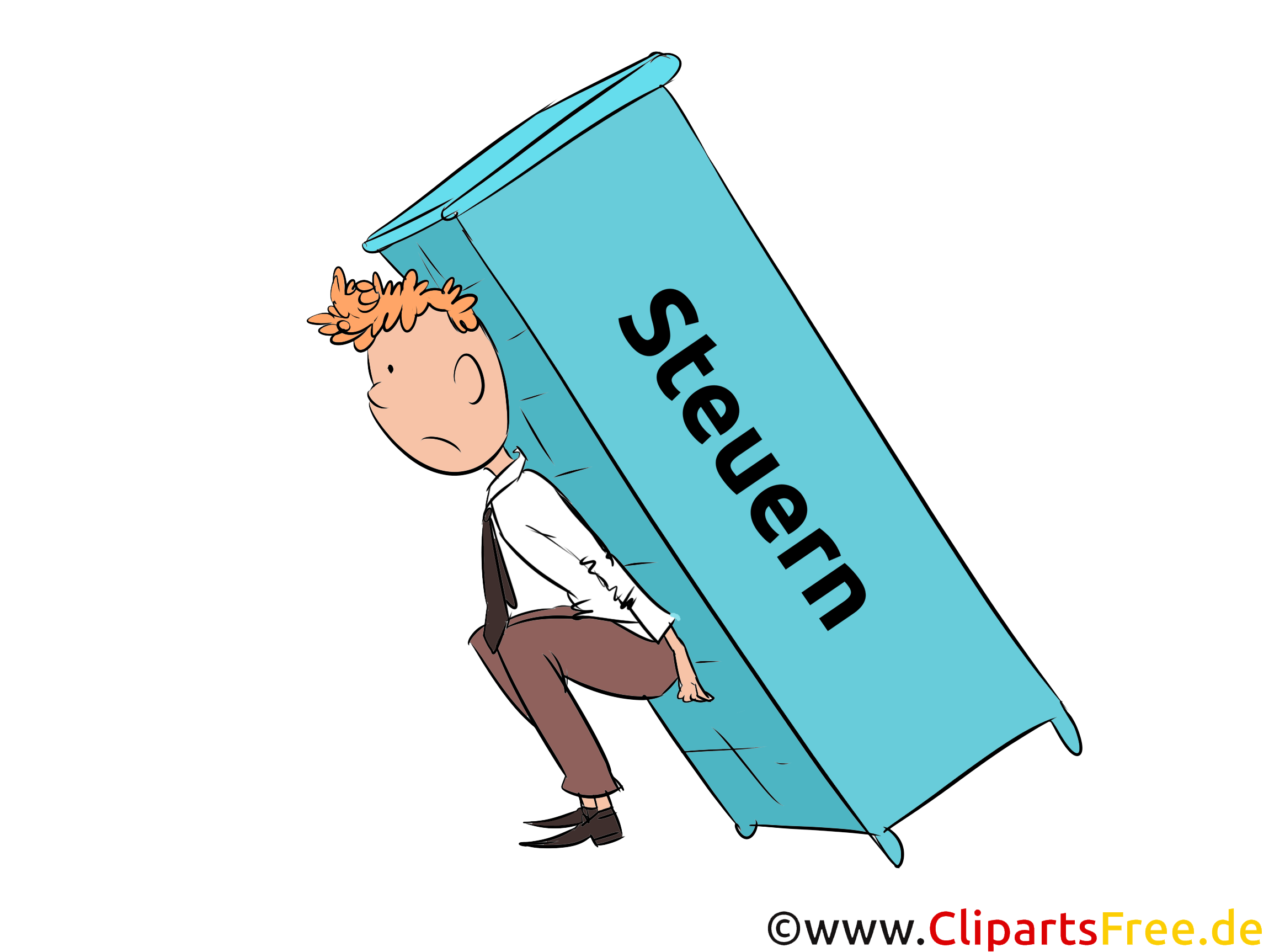 Steuerlast Clipart, Steuer Bilder, Illustrationen Steuerlast Clipart, Steuer Bilder, Illustrationen