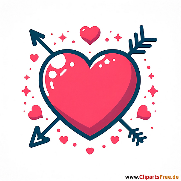 Rotes Herz PNG Clipart