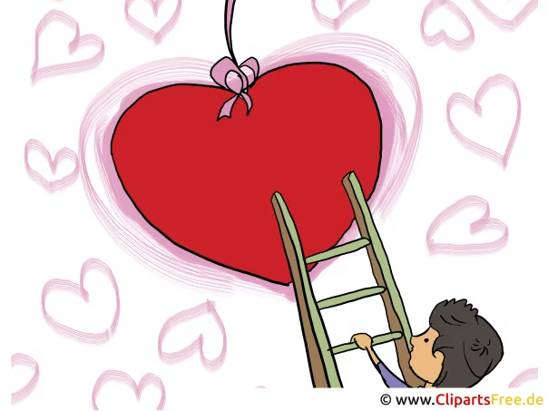 Valentinstag Bild kostenlos zum Drucken