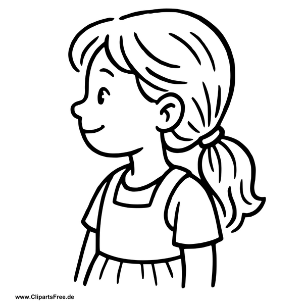 Clipart Mädchen