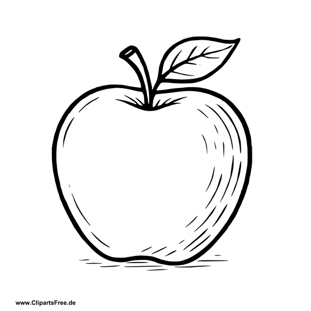 Apfel SVG-Clipart