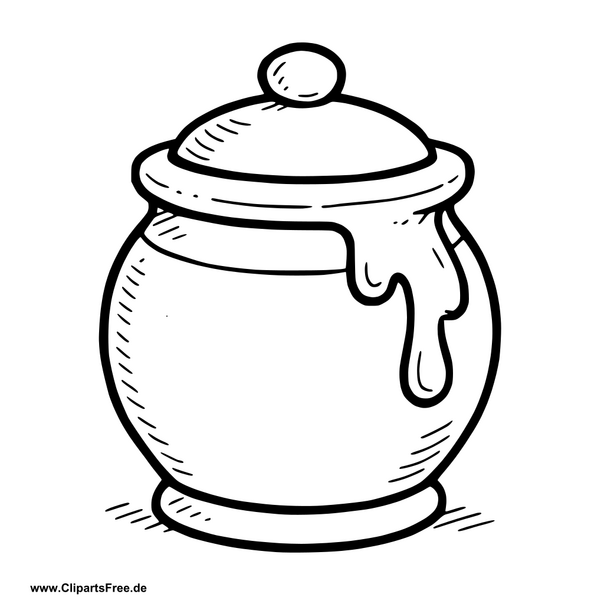 Honigtopf Clipart