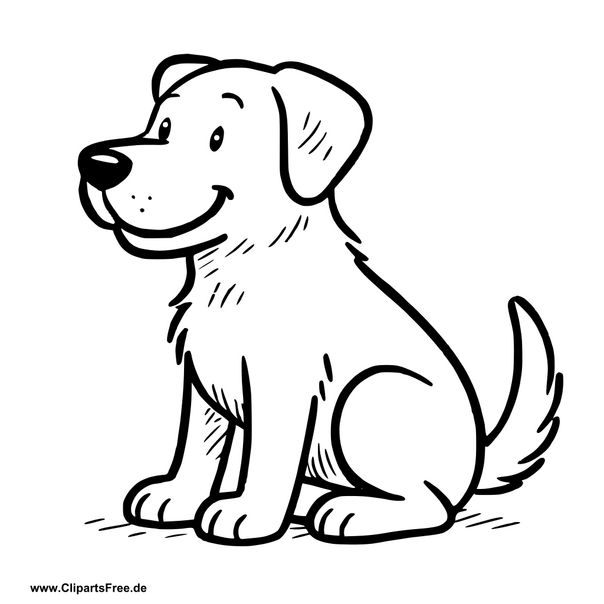 Clipart Hund Mischling