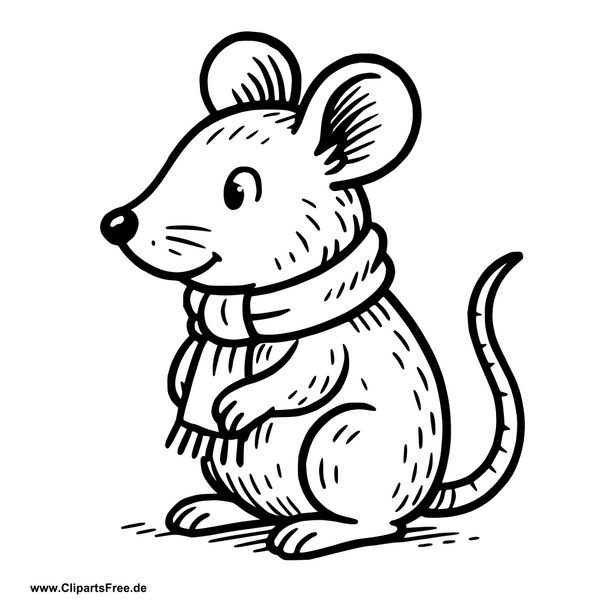 Maus Clipart kostenlos