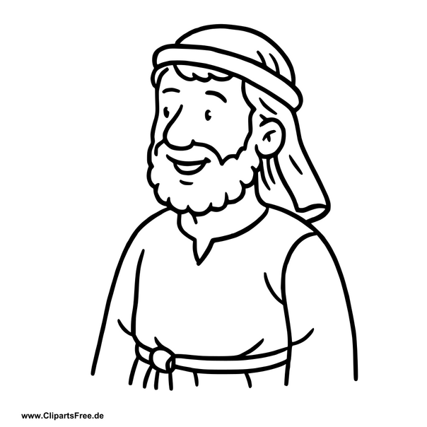 Josef Clipart zum Drucken