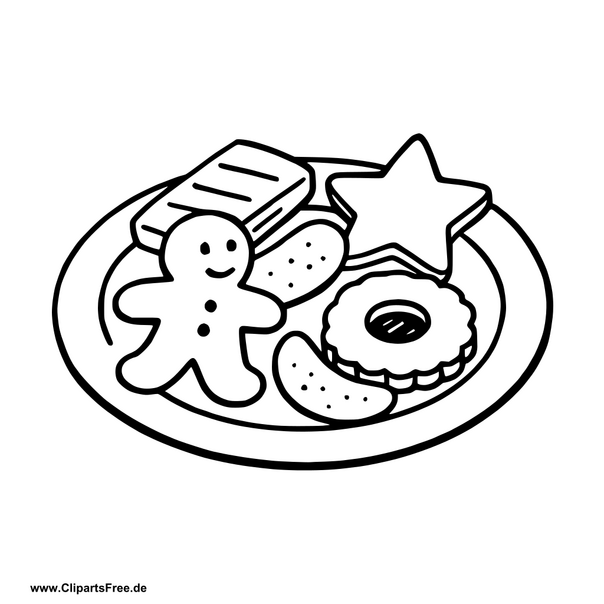 Plätzchen Clipart im SVG-Format