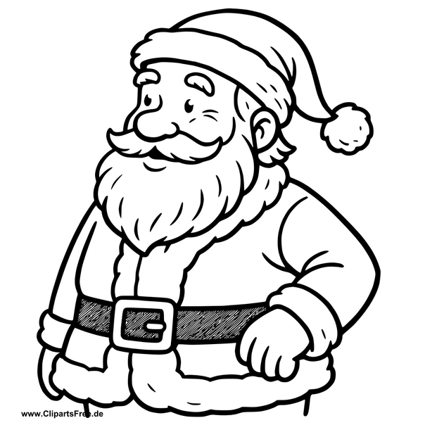 Santa Claus Clipart SVG