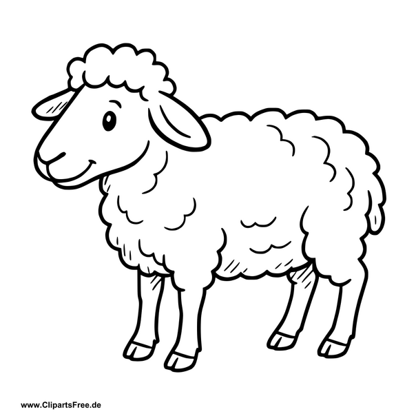 Schaf Clipart kostenlos