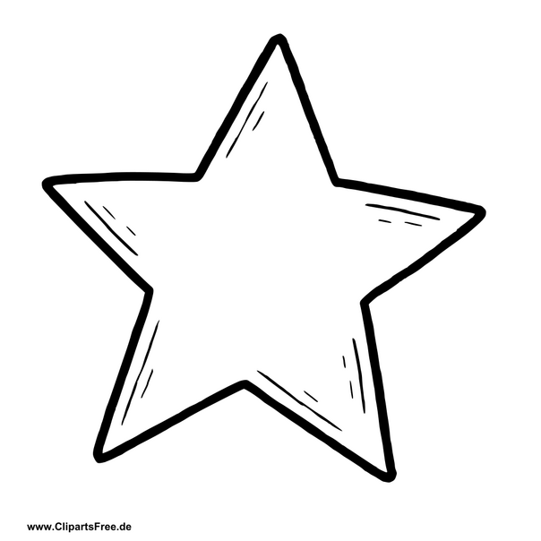 Stern Clipart zum Drucken