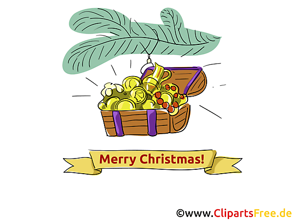 Clipart Weihnachtsmarkt als eCards online verschicken