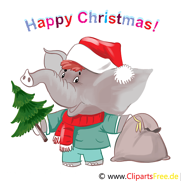 Grusskarte Frohe Weihnachten und Guten Rutsch