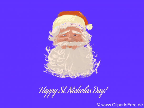 Nikolaus Bild zum Drucken
