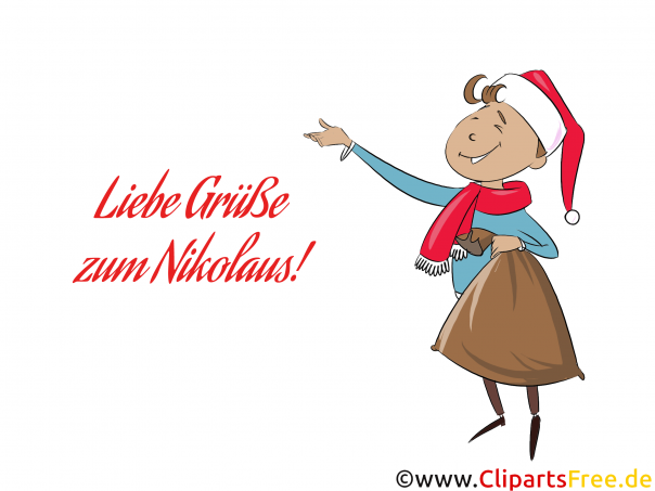 Nikolaus Weihnachtsbild