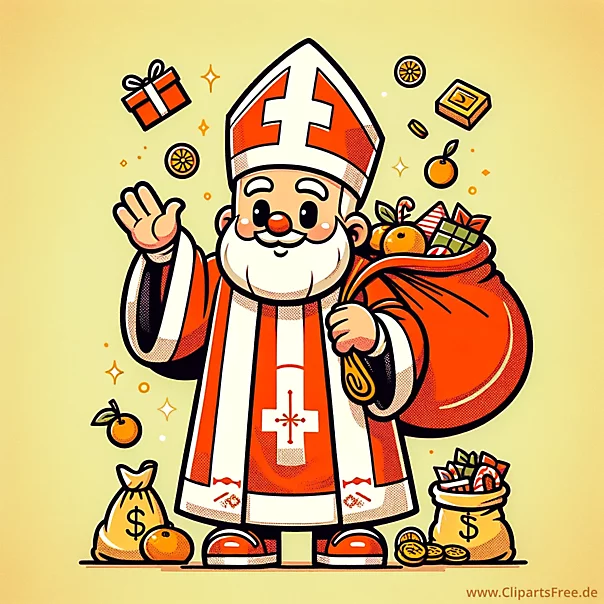 Nikolaustag Clipartbild