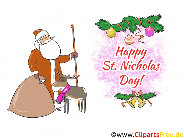 Schöne und lustige Nikolaus-Bilder