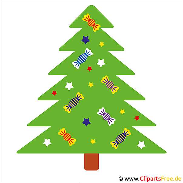 Weihnachtsbaum Clipart Zu Weihnachten Free