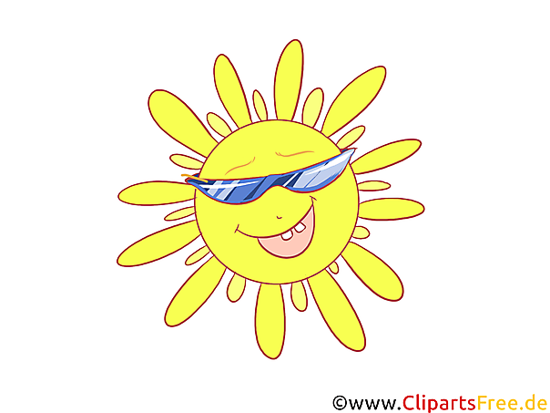 Laughing Sun Clipart
