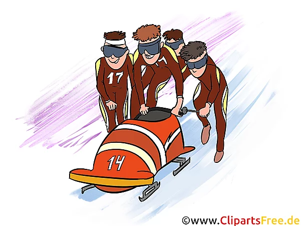 Bob Wintersport Bilder, Cliparts, Illustrationen