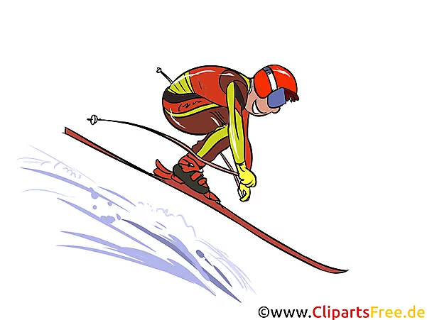 Ski Wintersport Bilder, Clipart
