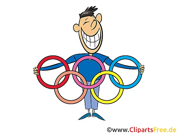 Sport Clipart Olympische Ringe