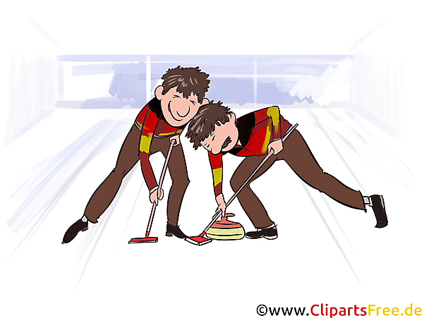 Wintersport Bilder - Curling Clipart Wintersport Bilder - Curling Clipart