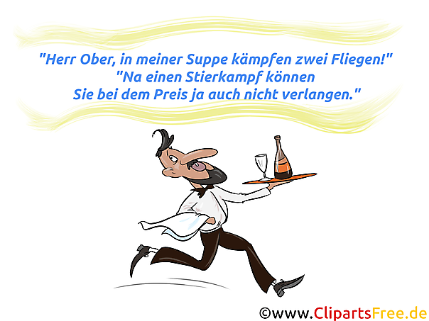Witze über die Gastronomie als Bilder Witze über die Gastronomie als Bilder