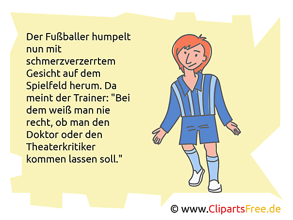 Fußballwitze und Sprüche