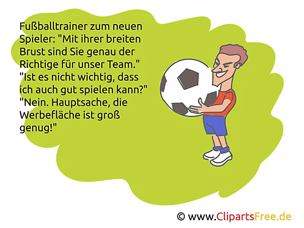 Lustige Fußball-Witze über Schiedsrichter und Spieler