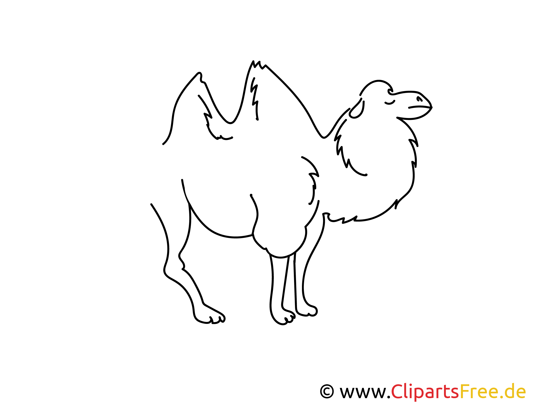 Camel Simple Weitermal Print Template