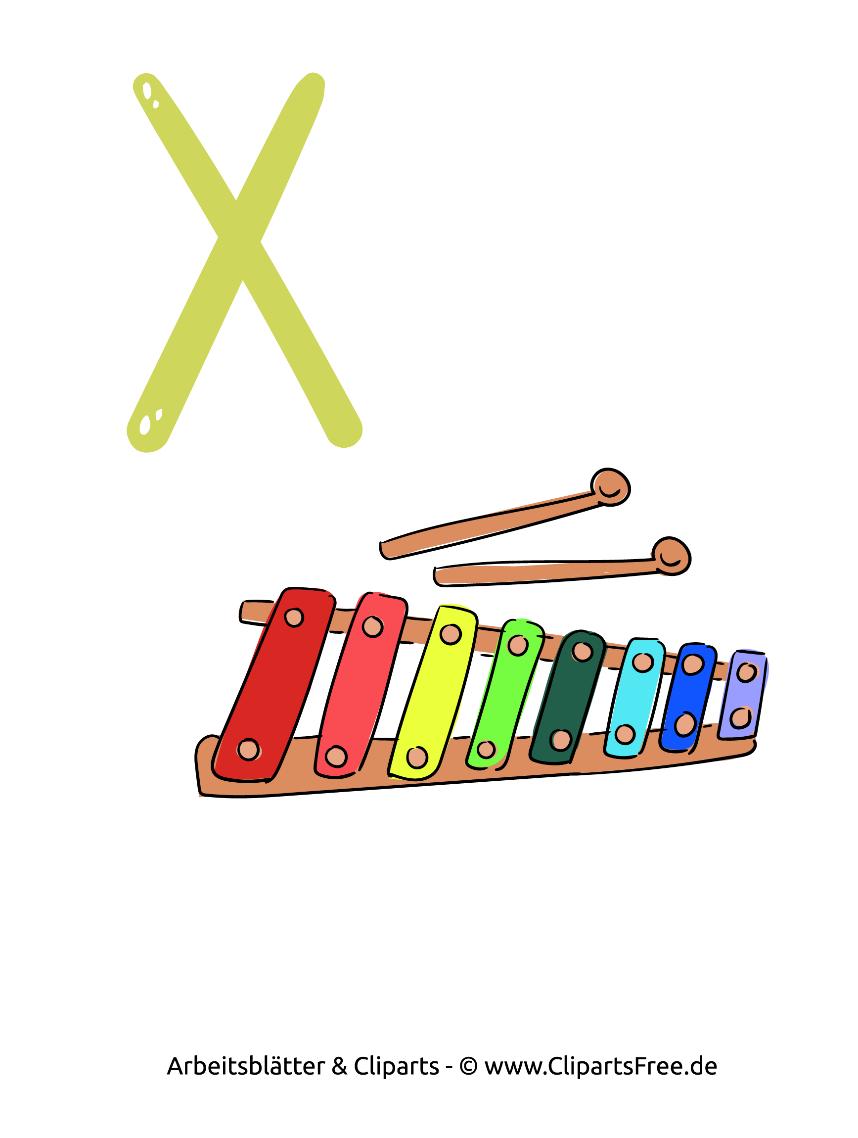  X - Arbeitsblätter für die Grundschule 