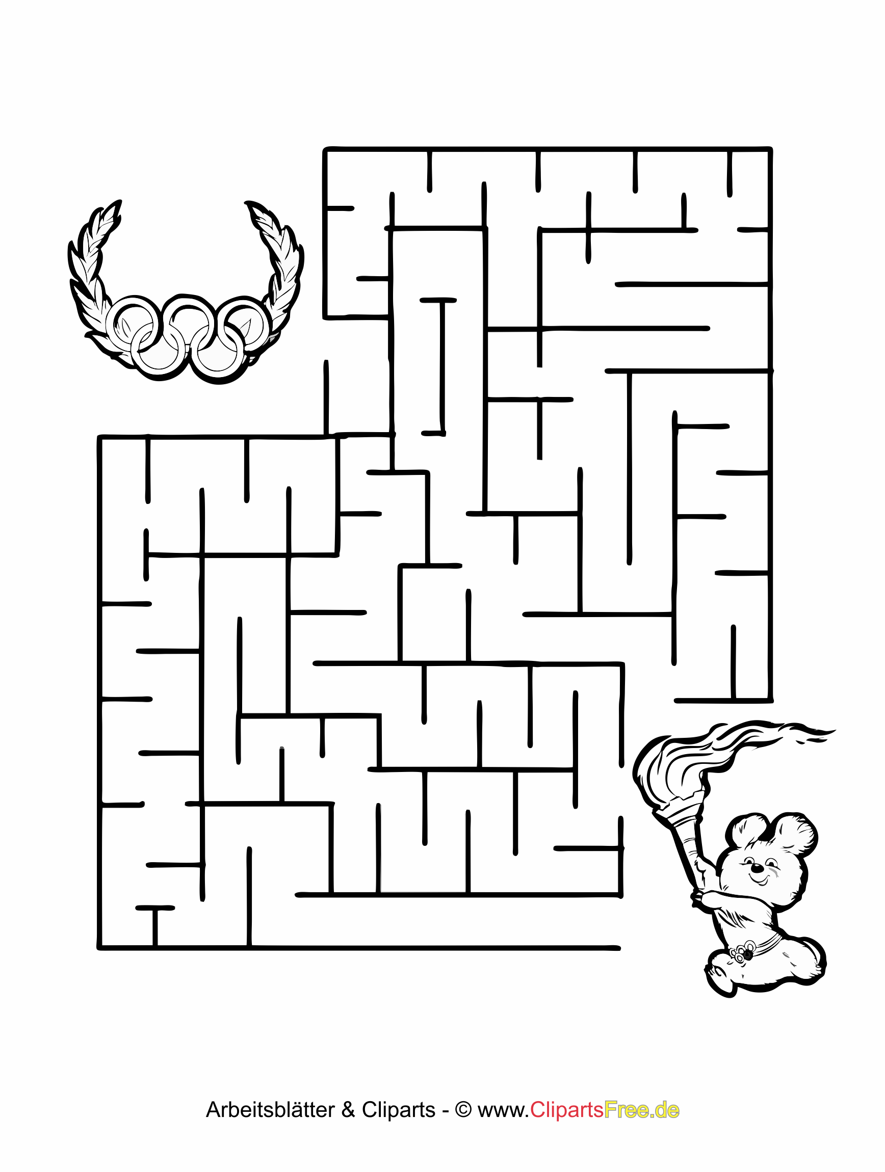 Labyrinth-Rätsel zum Ausmalen: Spaß, Förderung und Entspannung für Groß und Klein!