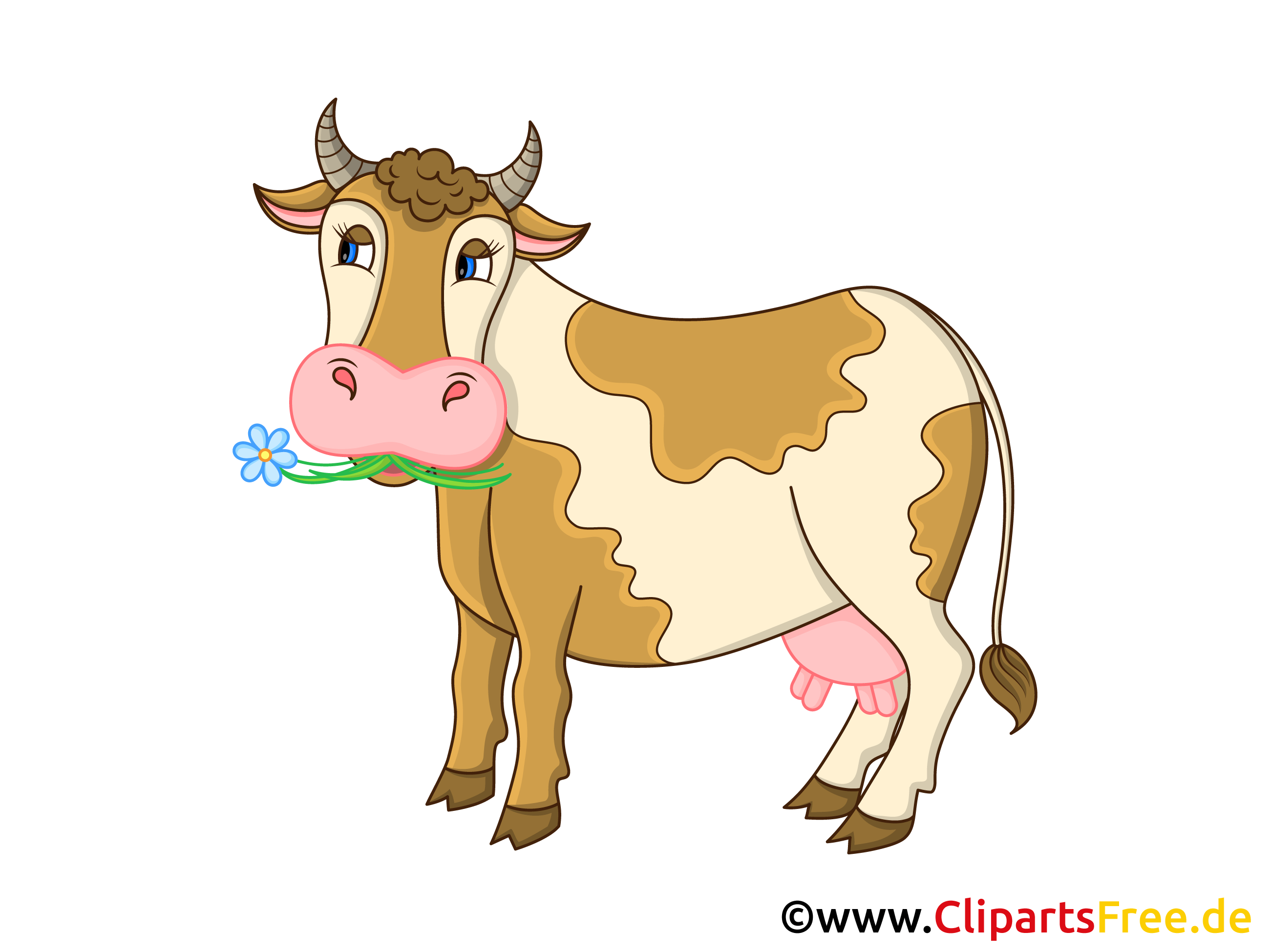 Cow Clipart Graphic Illustration Picture For Free