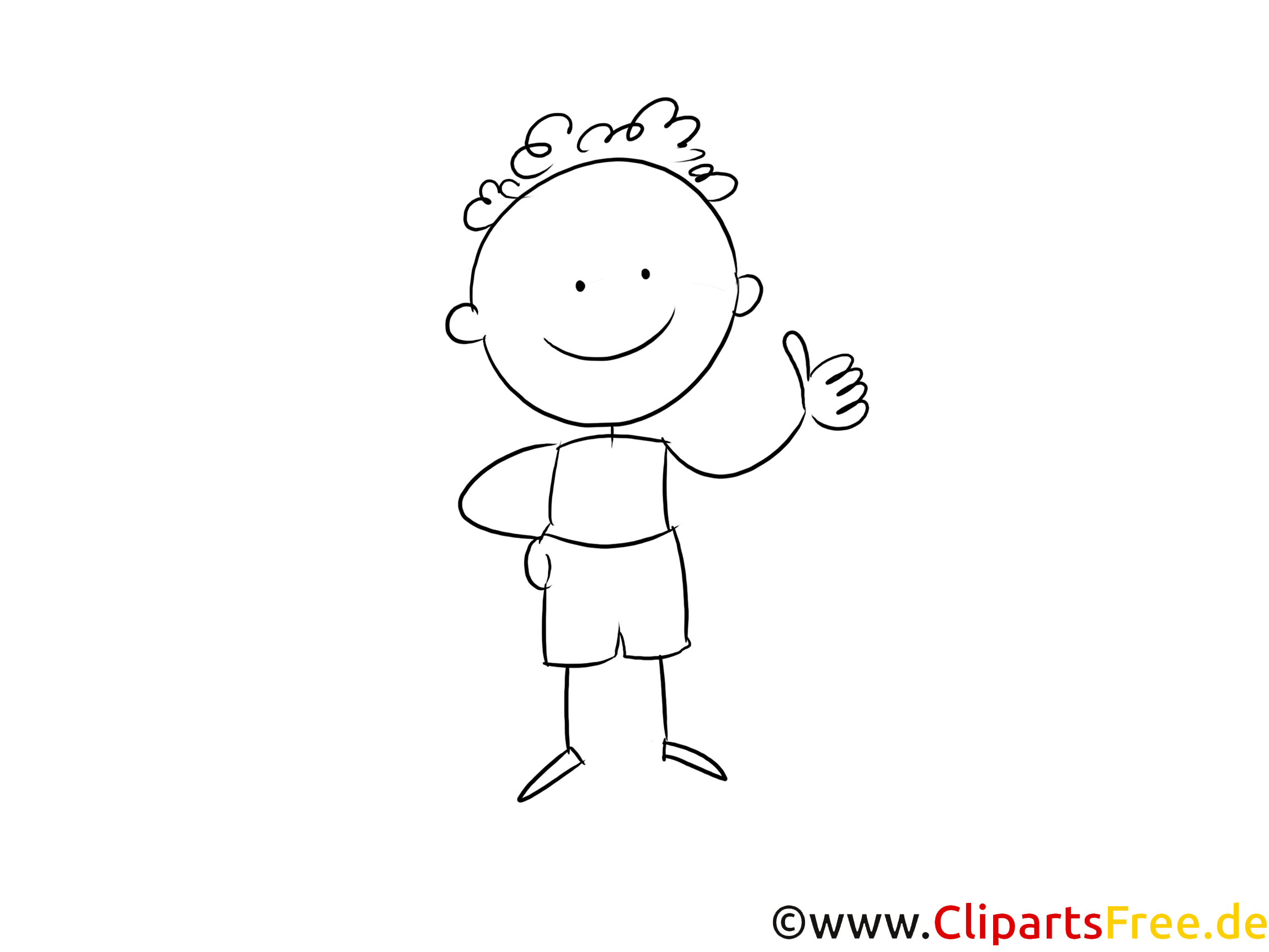 Coloriage De Bonhomme Allumette Gratuit
