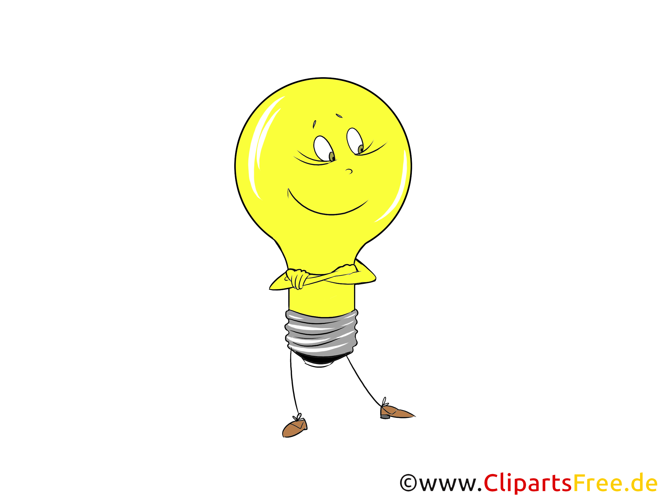 Clipart Glühbirne - Gluhbirne Clipart Ohne Hintergrund Illustration
