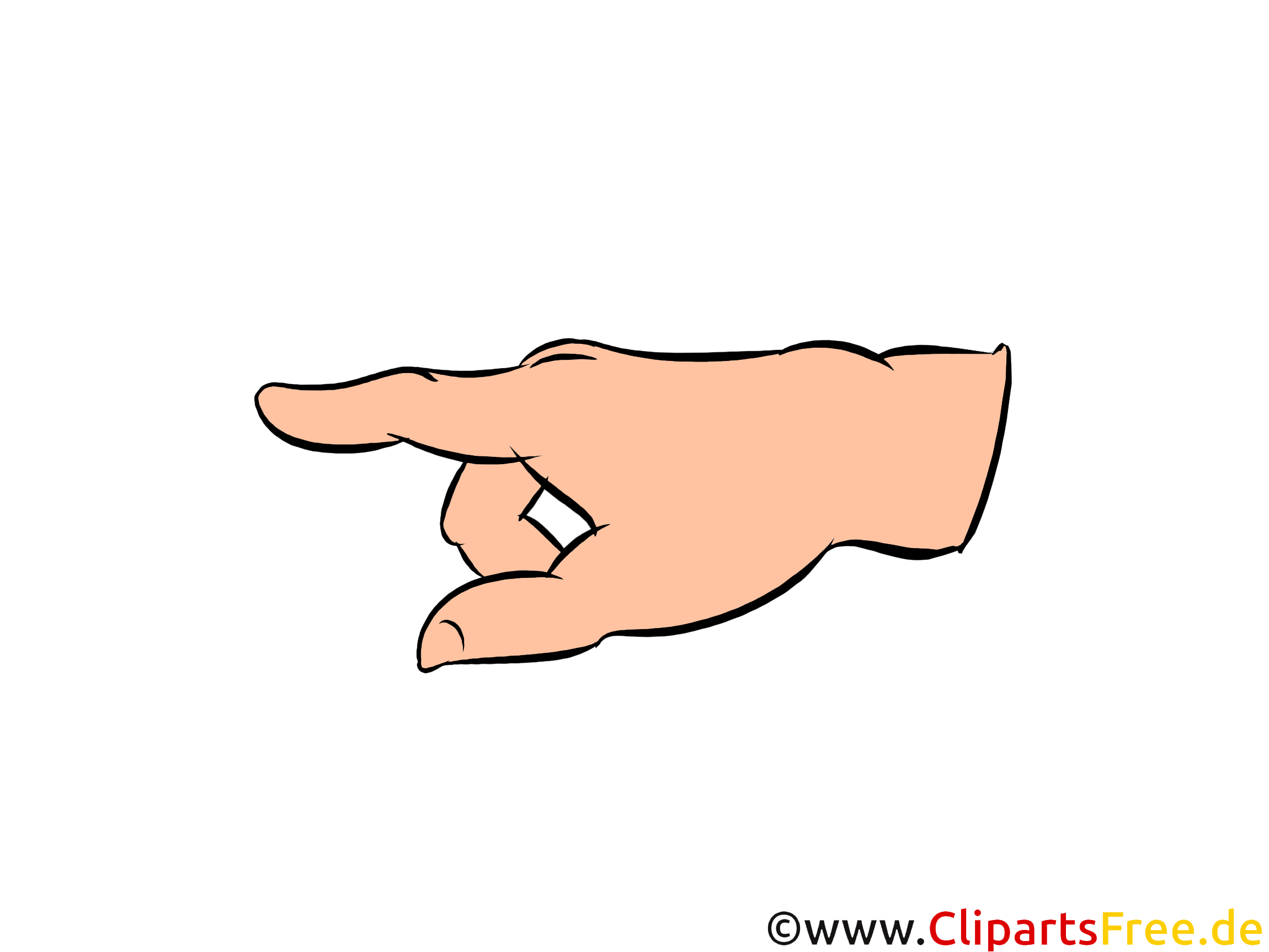 人差し指のイラスト 画像 無料クリップアート