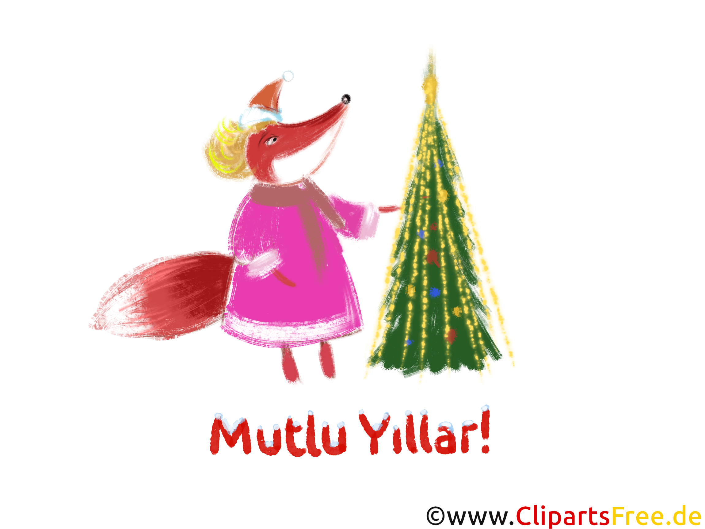 Mutlu Yıllar Clipart - Happy New Year Clip Art