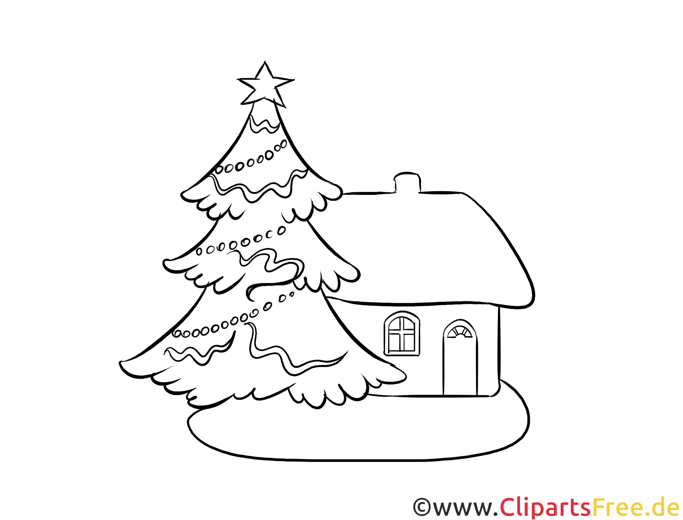 Dekupiersäge Vorlage zum Ausdrucken zu Weihnachten