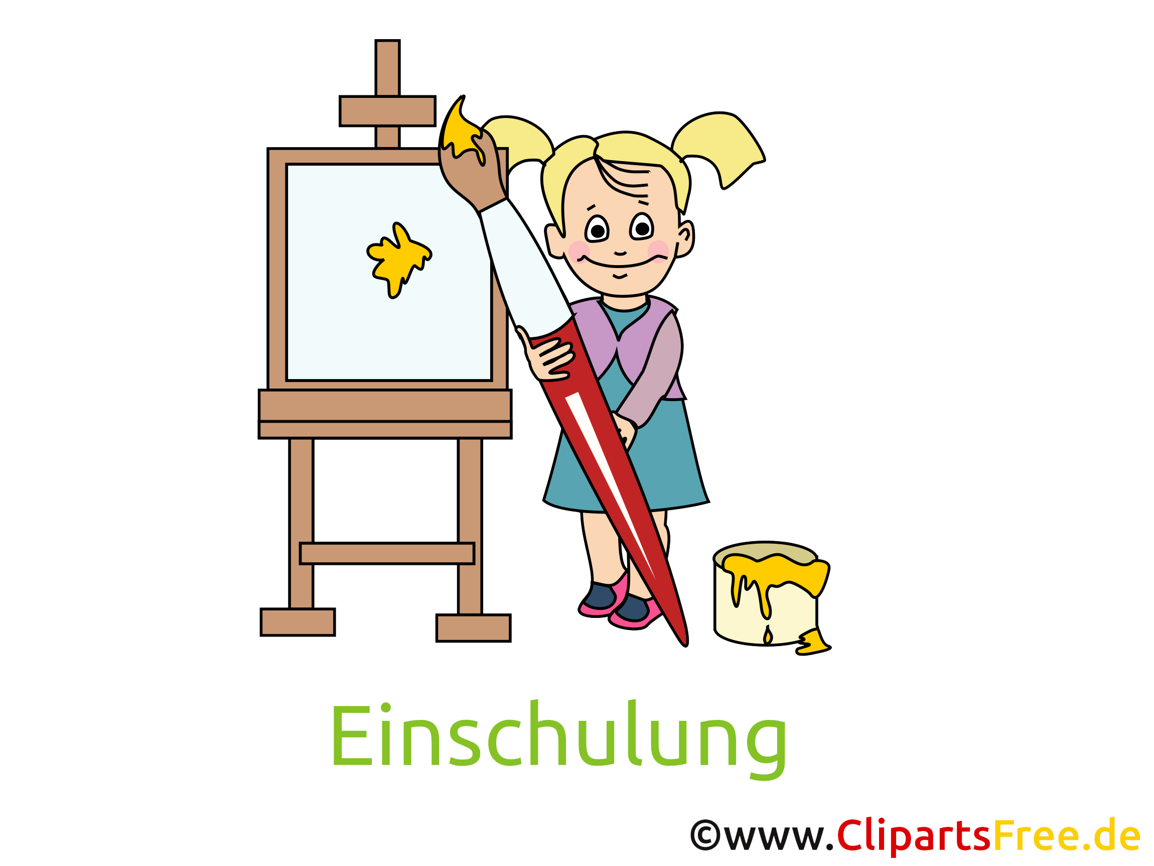 Clipart Einschulung Gratis