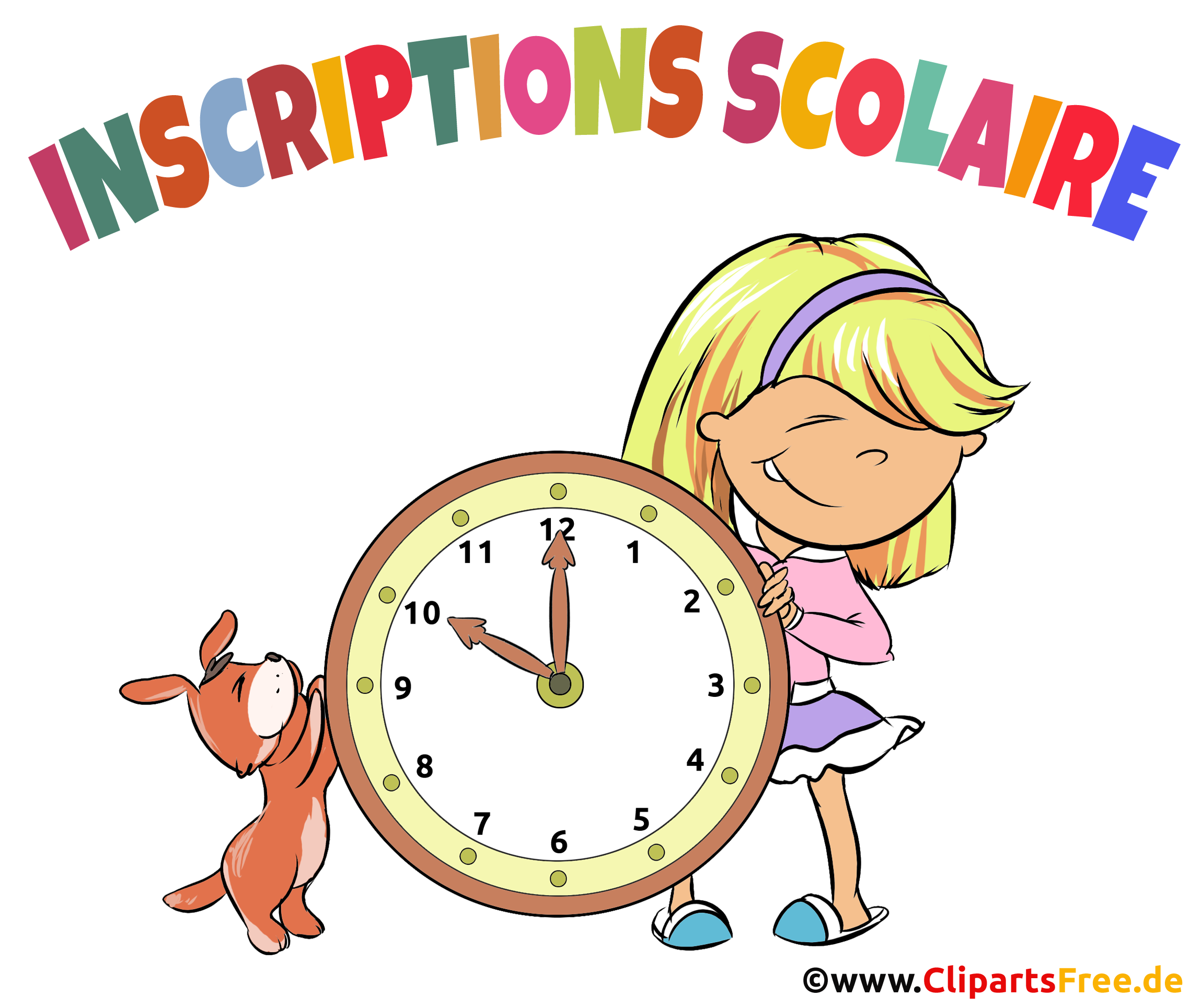 Clipart, image, affiche de l'école française de première ...