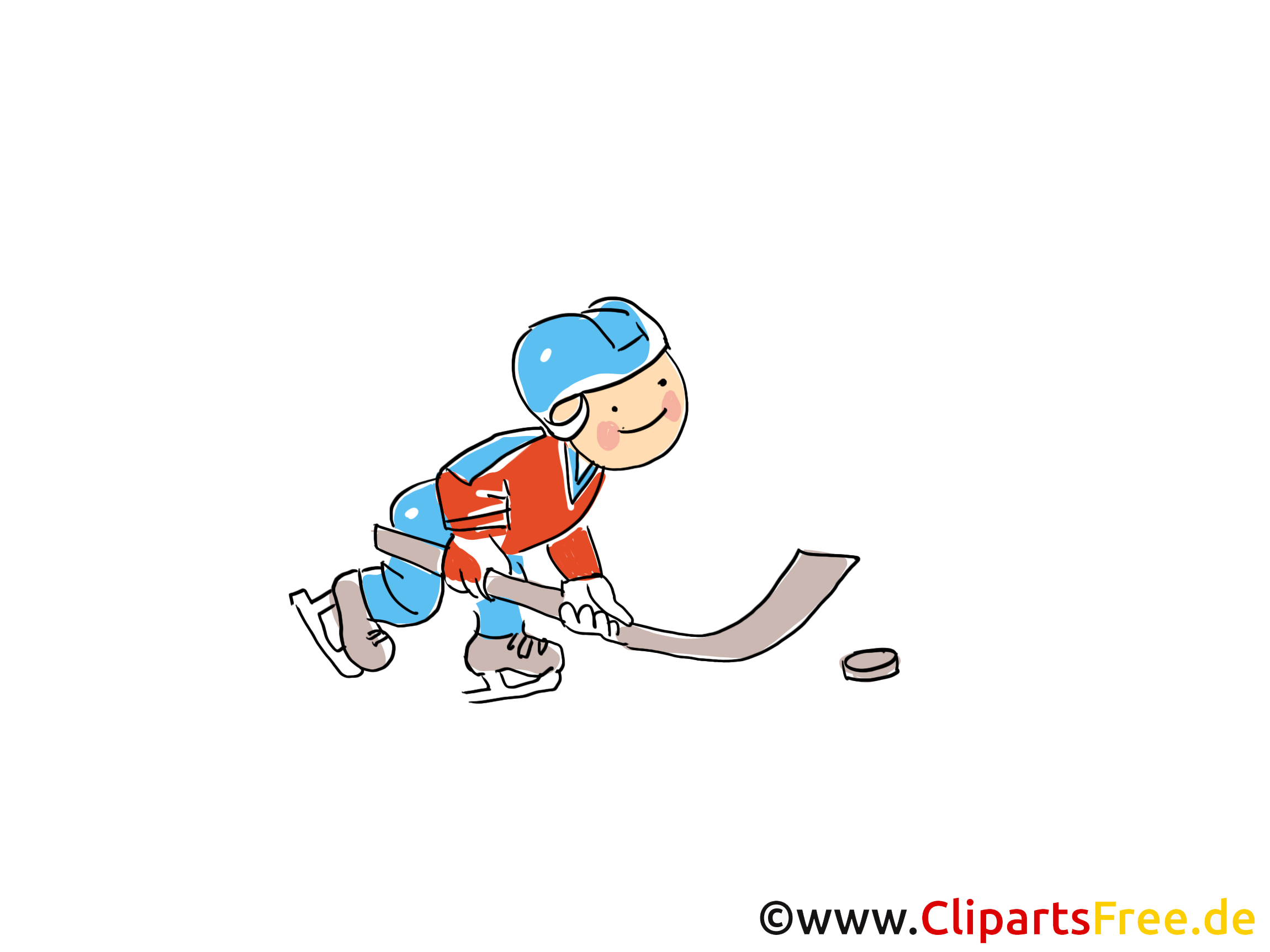 Lustige Eishockey Bilder, Cliparts, Comic, Cartoons gratis