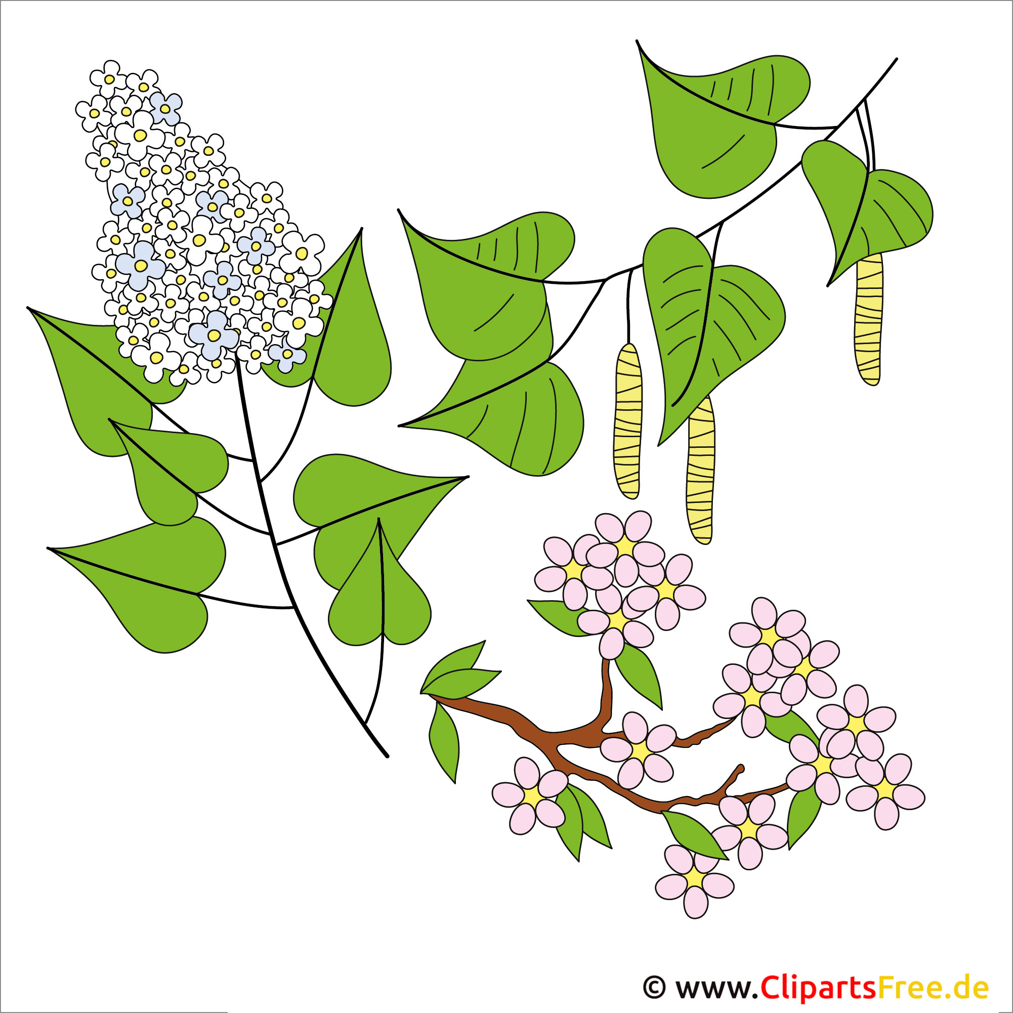 clipart kostenlos frühling - photo #2